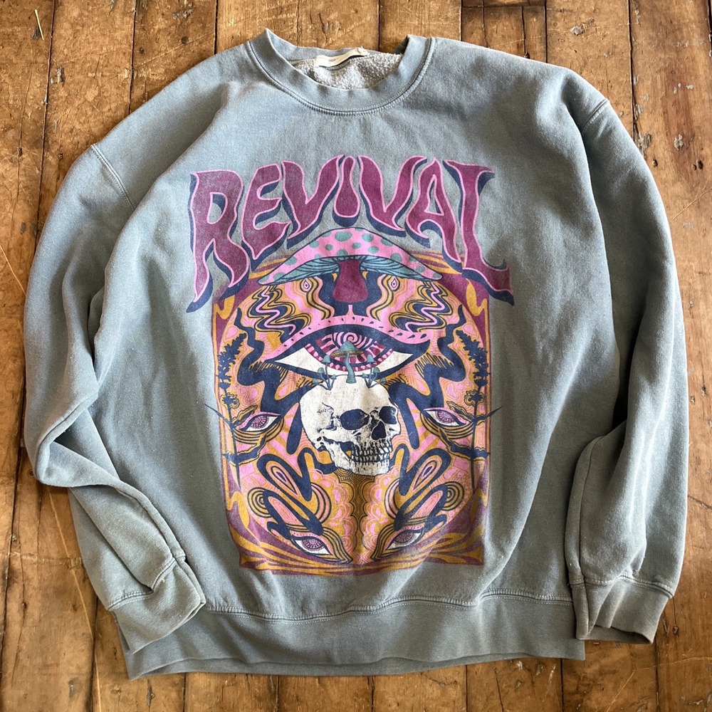 project social t urban outfitters Small Medium Oversized Vintage Sweatshirt Xl